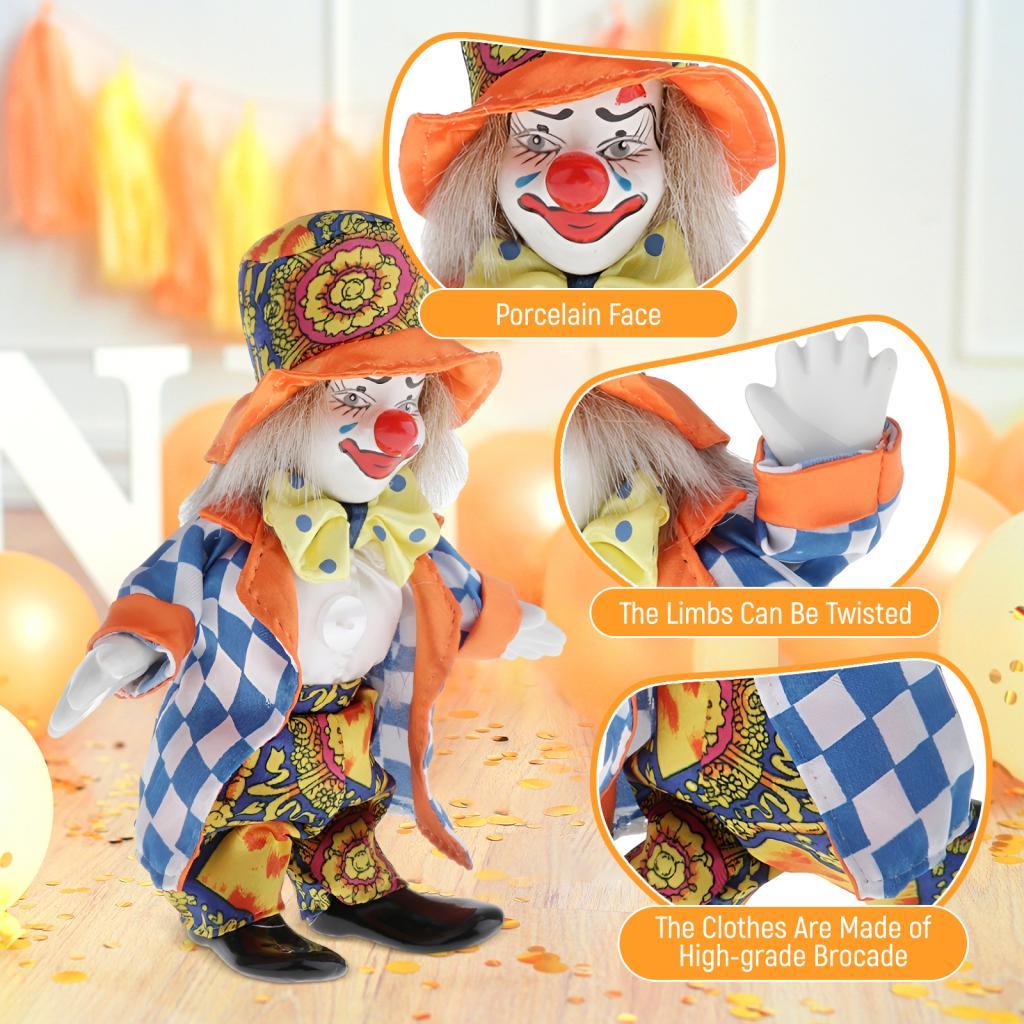 Ceramic Porcelain Jester Clown - Vintage Collectible Porcelain Dolls review and price