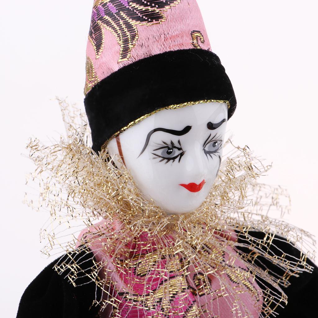 22cm Porcelain Clown Dolls Col - Vintage Collectible Porcelain Dolls review and price