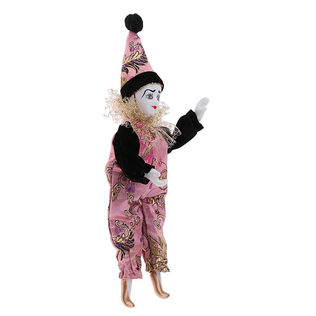22cm Porcelain Clown Dolls Col - Vintage Collectible Porcelain Dolls review and price