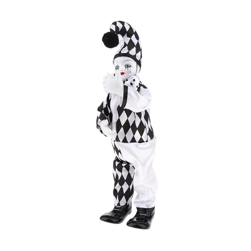 Funny Porcelain Clown Doll Vin - Vintage Collectible Porcelain Dolls review and price