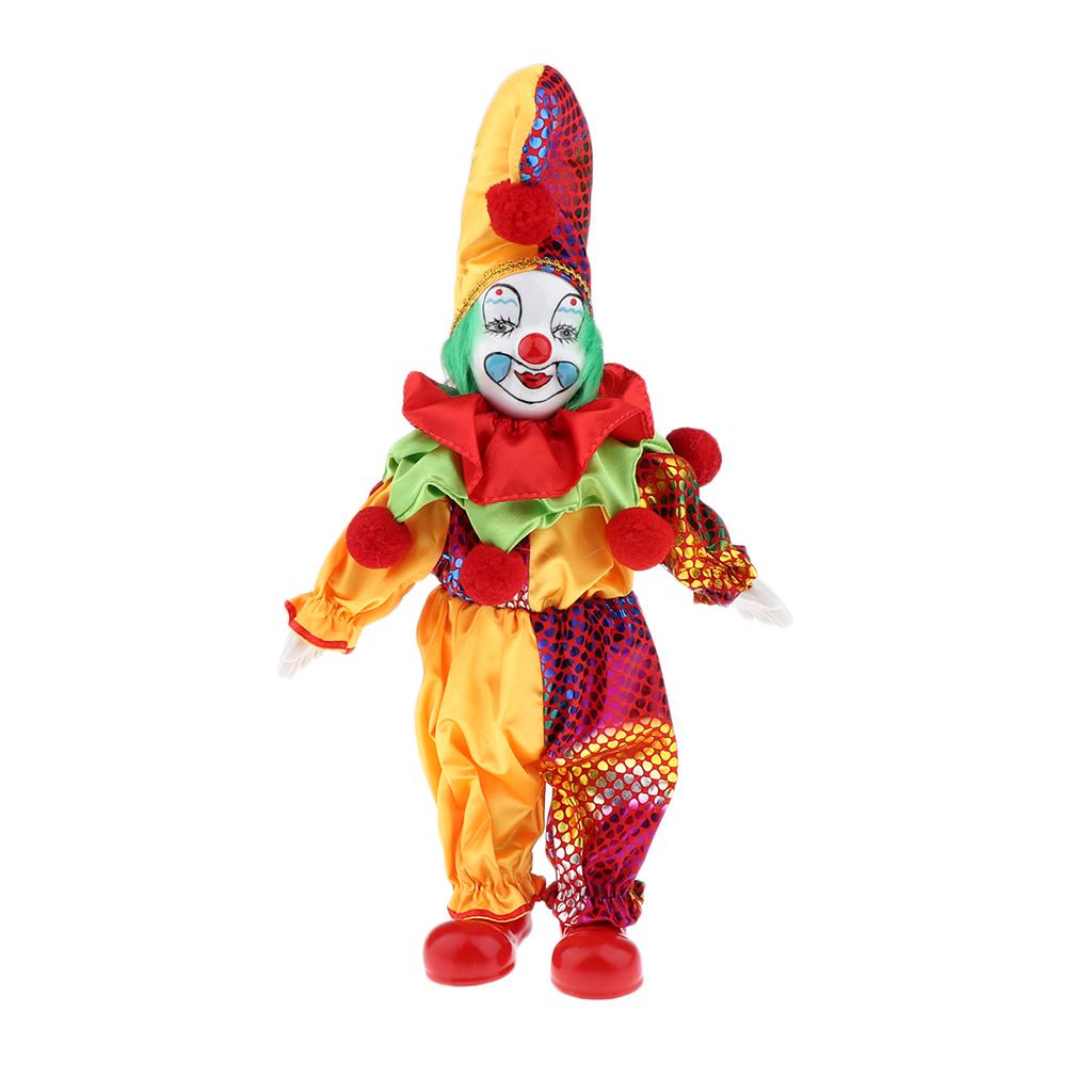 Antique Ceramic Clown Dolls Vi - Vintage Collectible Porcelain Dolls review and price