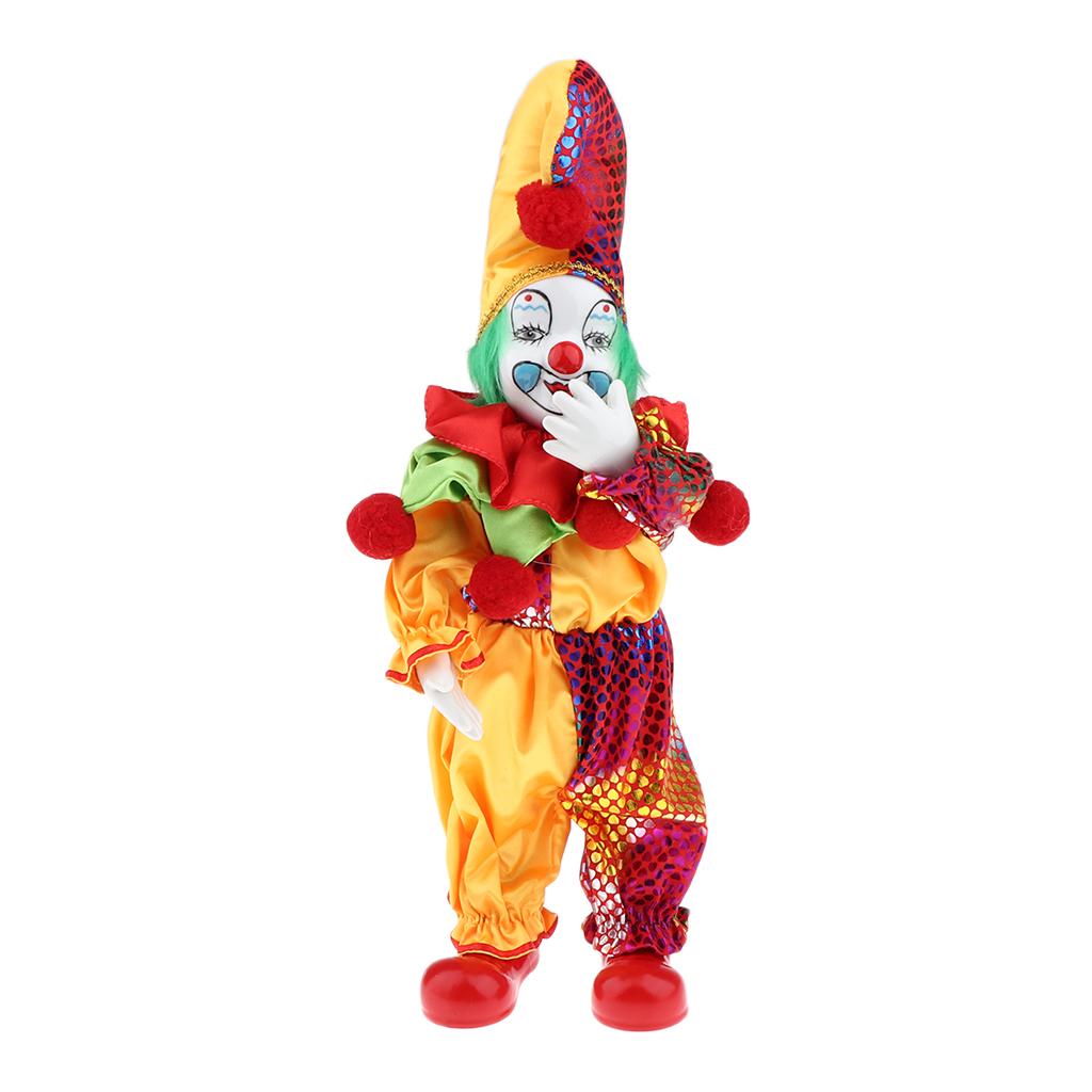 Antique Ceramic Clown Dolls Vi - Vintage Collectible Porcelain Dolls review and price