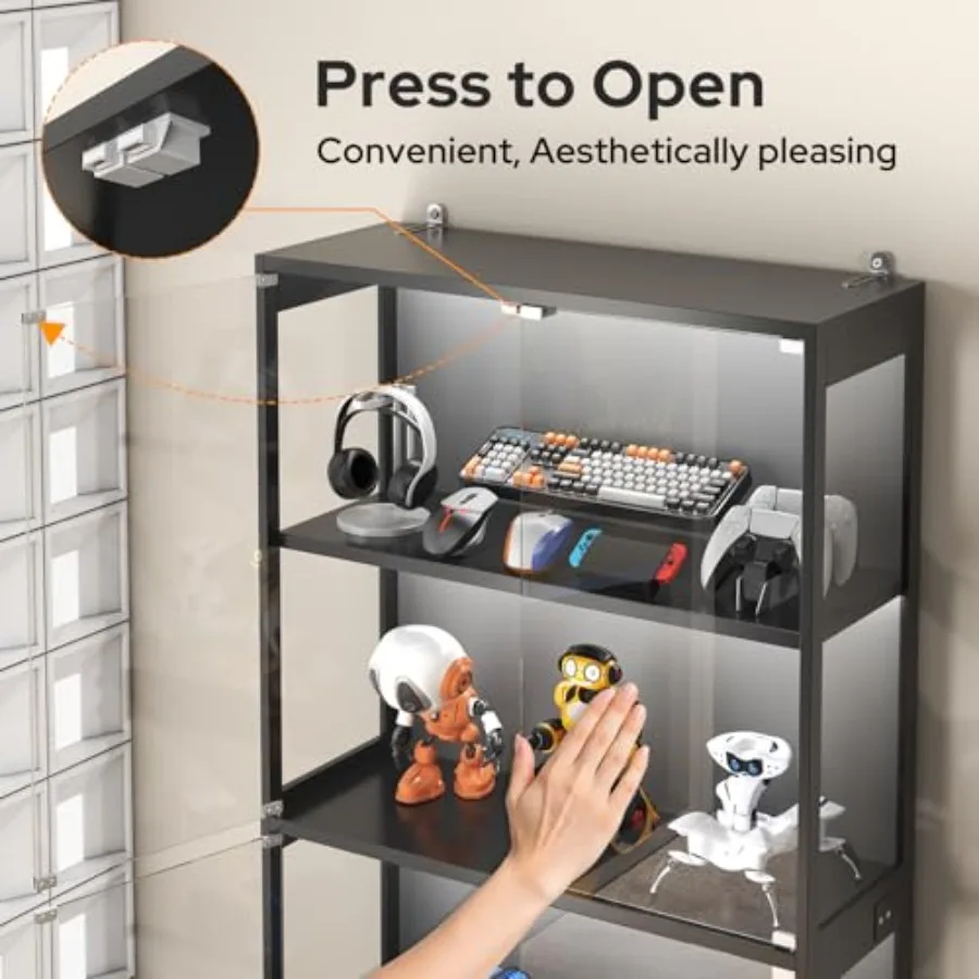 Display Cabinet with Glass Doo - Collectible & Vintage Dolls For Christmas review and price