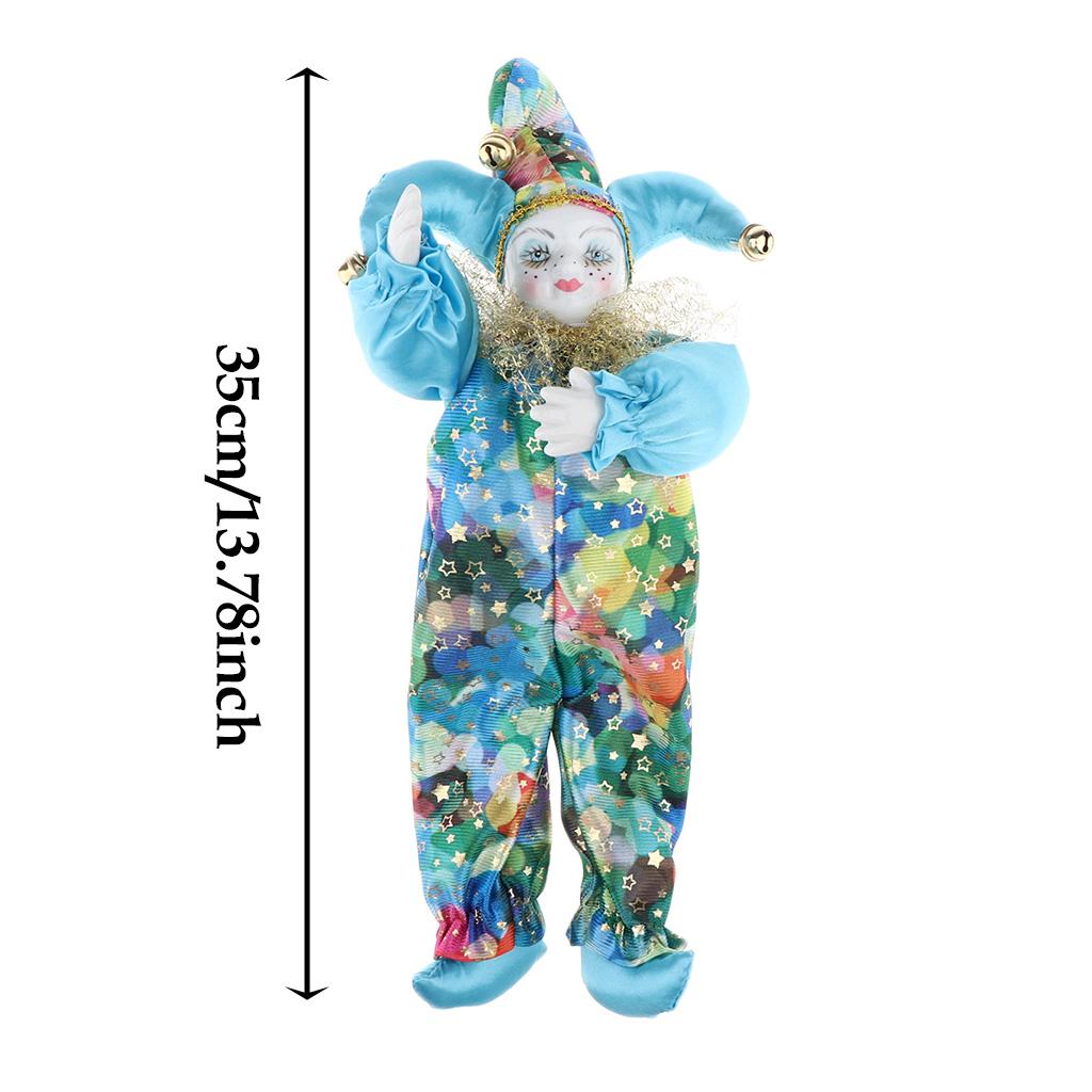 Vintage Cloth Clown Doll Porce - Vintage Collectible Porcelain Dolls review and price