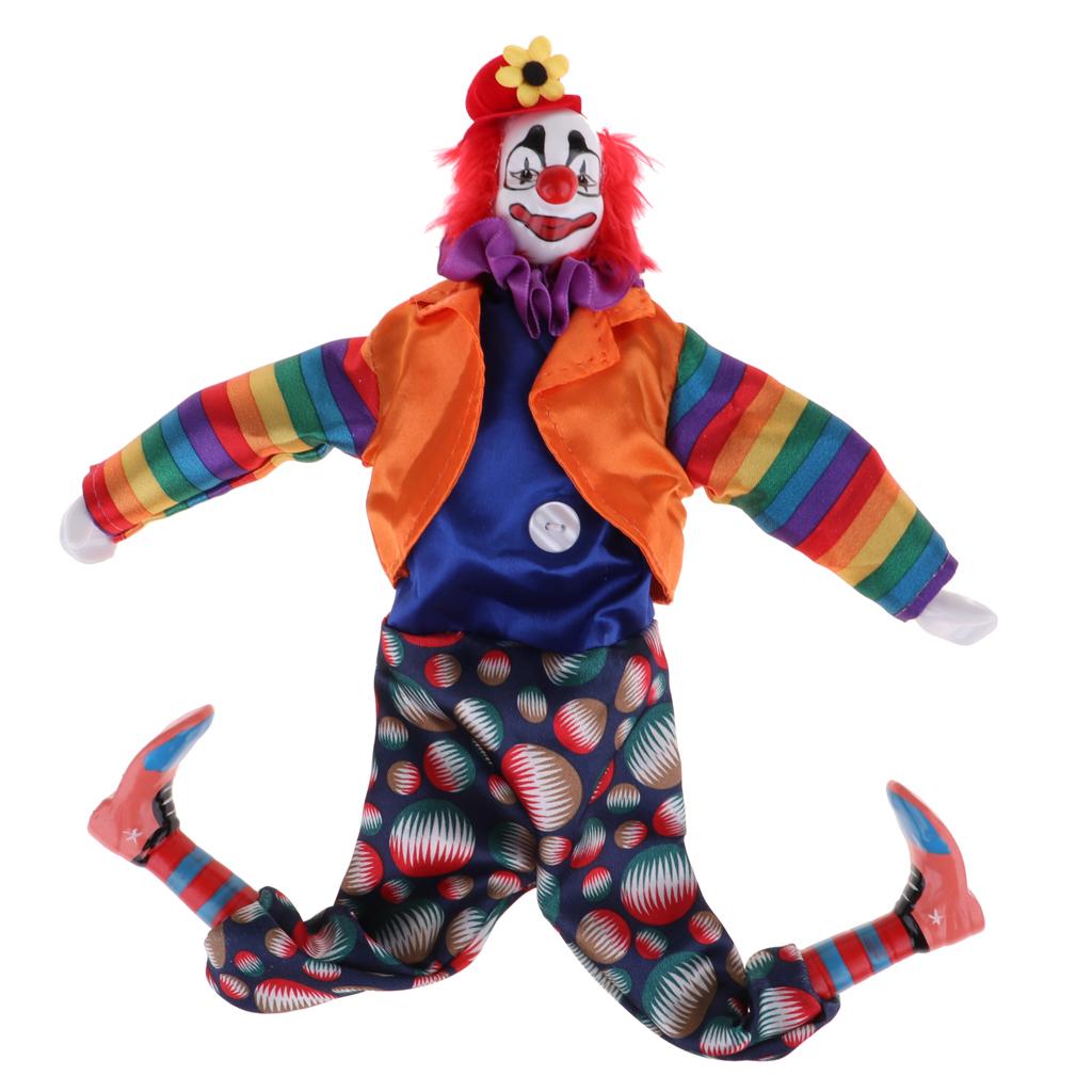 Porcelain Clown Doll Vintage C - Vintage Collectible Porcelain Dolls review and price