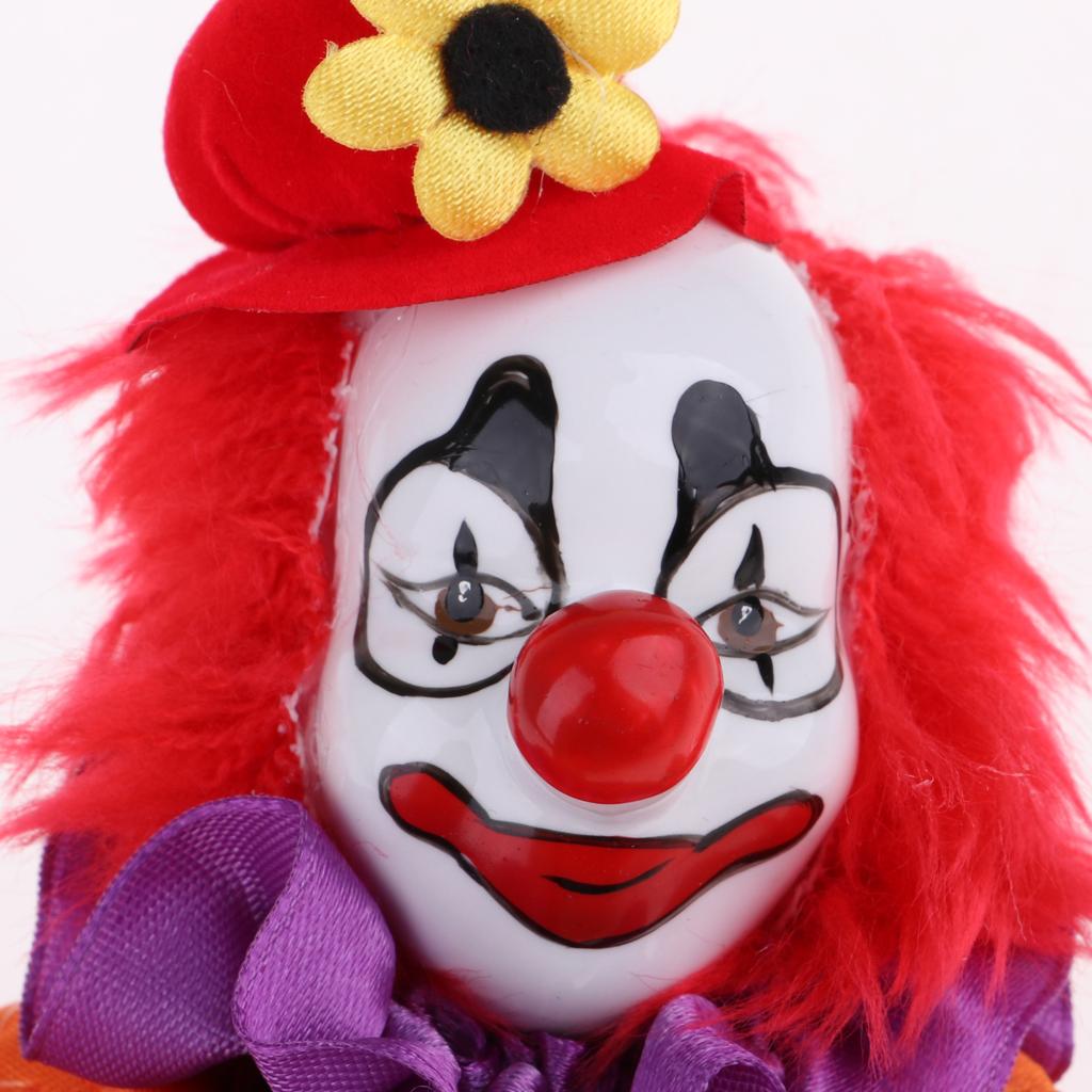 Porcelain Clown Doll Vintage C - Vintage Collectible Porcelain Dolls review and price