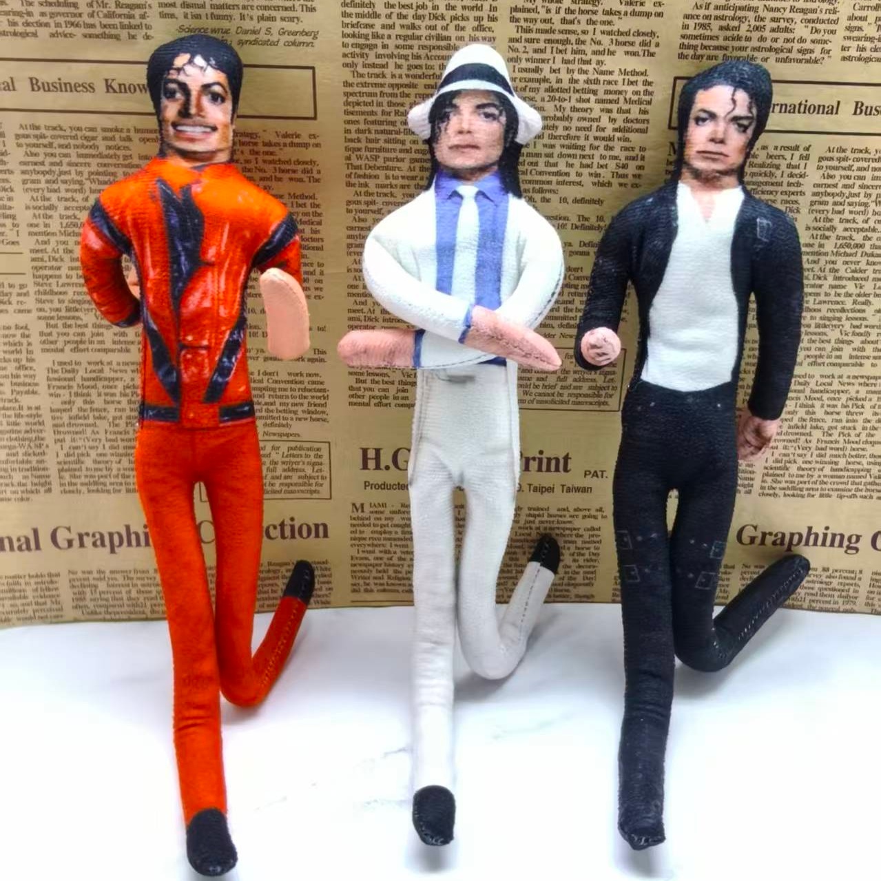 Vintage MJ Michael Jackson Cos - Vintage Collectible Dolls review and price