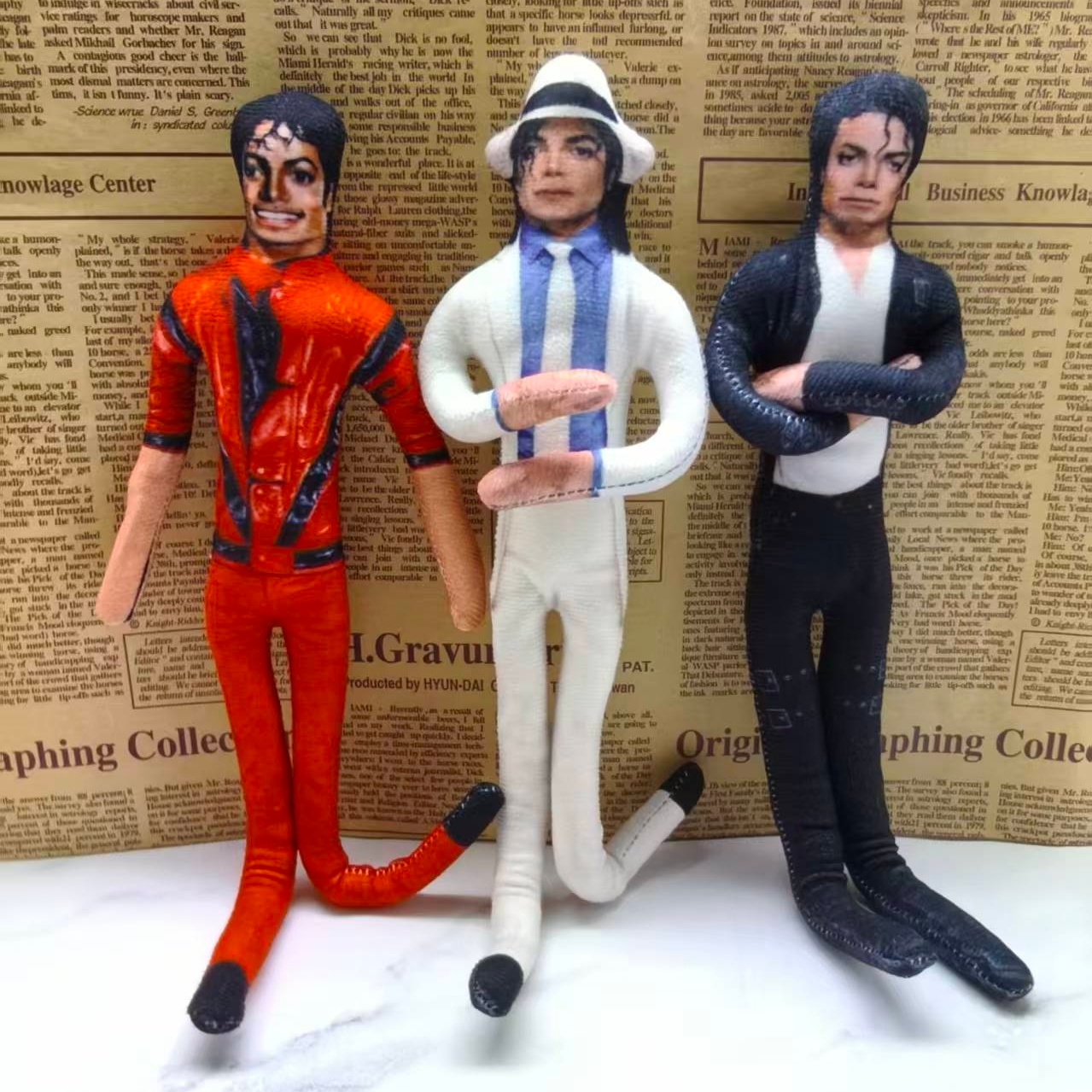 Vintage MJ Michael Jackson Cos - Vintage Collectible Dolls review and price