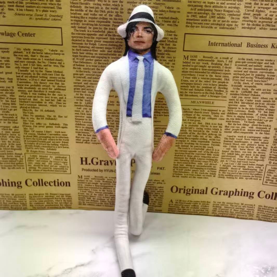 Vintage MJ Michael Jackson Cos - Vintage Collectible Dolls review and price