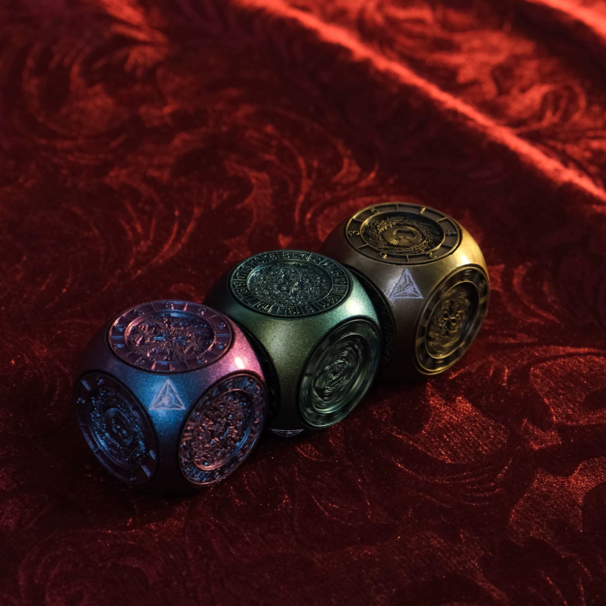 6-Sided Metal Dice Set Vintage - Vintage Collectible Board Games review and price