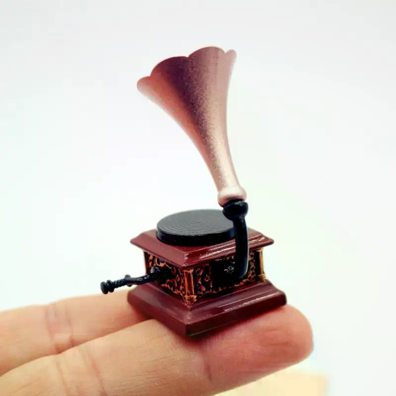 Dollhouse Vintage Phonograph M - Vintage Collectible Dolls review and price