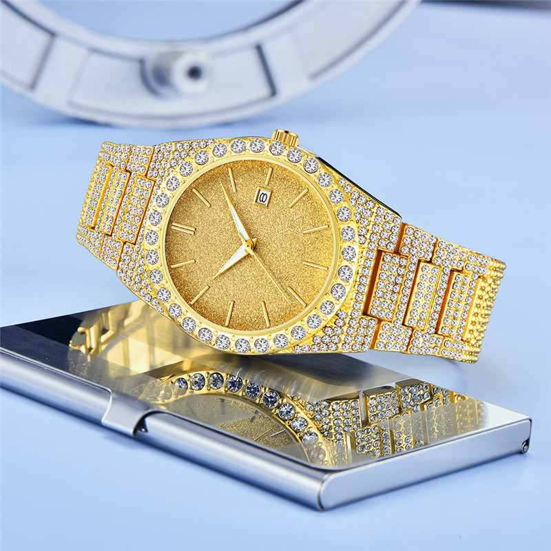 Men Big Brand Watches Hip Hop  - Vintage Watch Collecting review and price