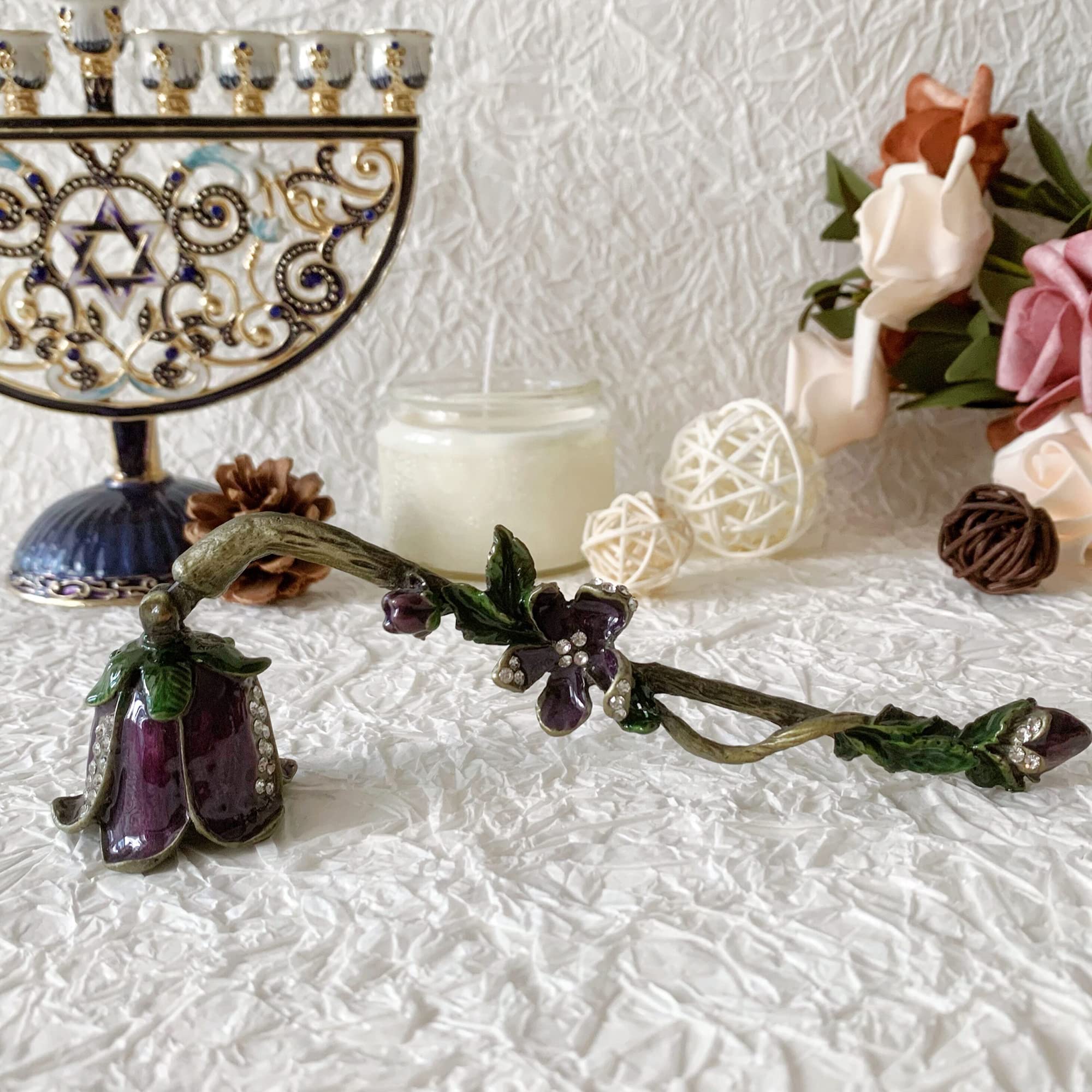 Luxury Menorah Candle Snuffer  - Collectible & Vintage Dolls For Christmas review and price