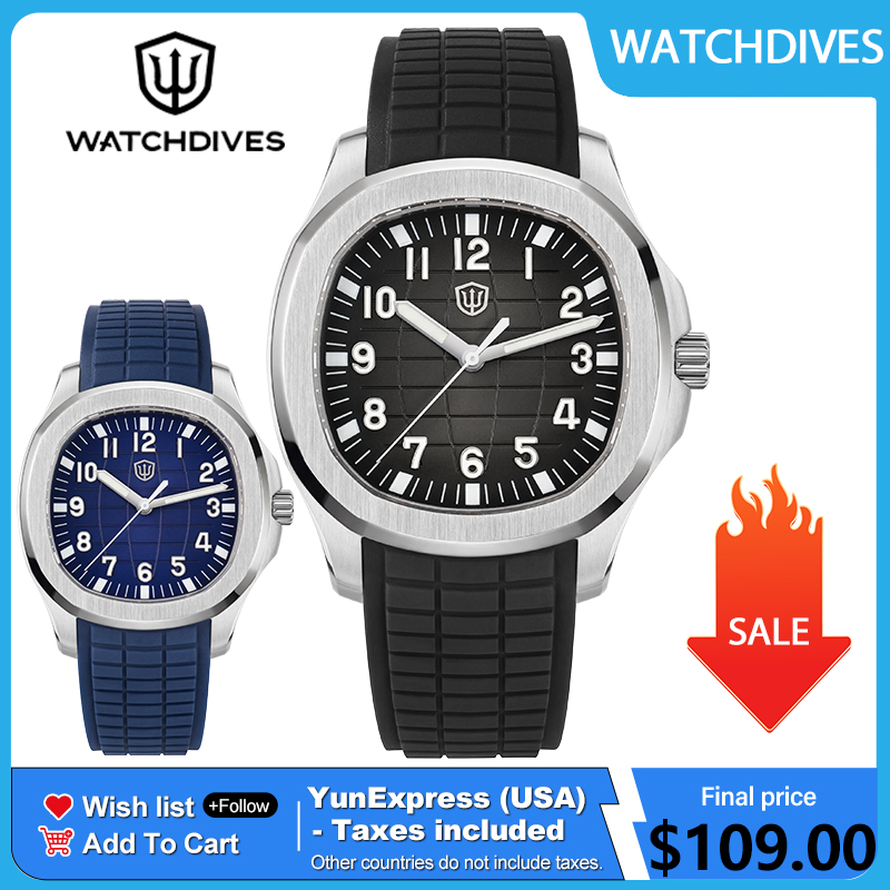 Watchdives WD008 38mm Dive Men - Vintage Watch Collecting review and price
