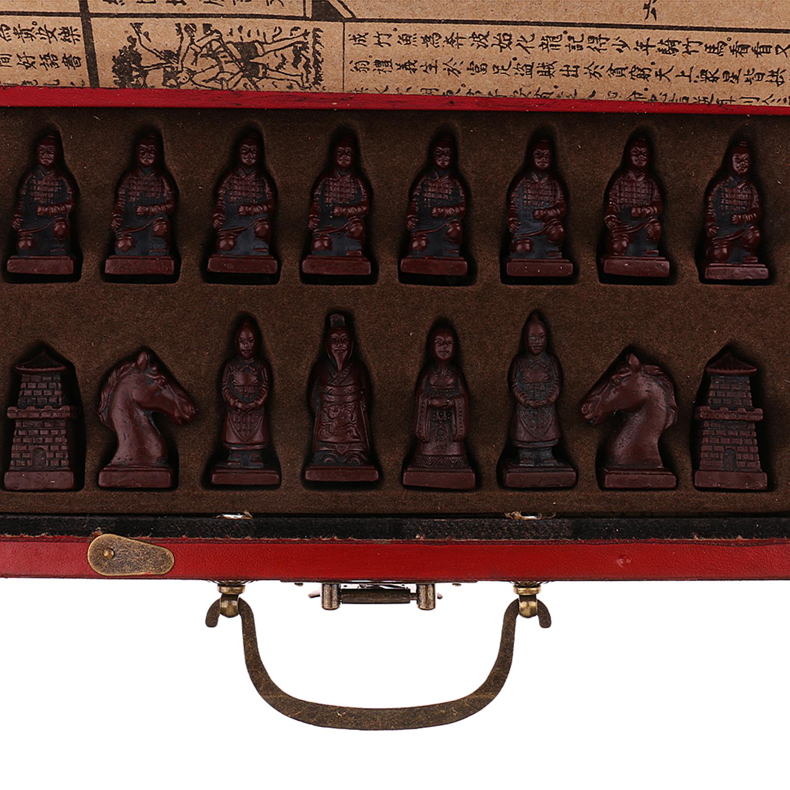Folding Chess Board Game Resin - Vintage Collectible Board Games review and price