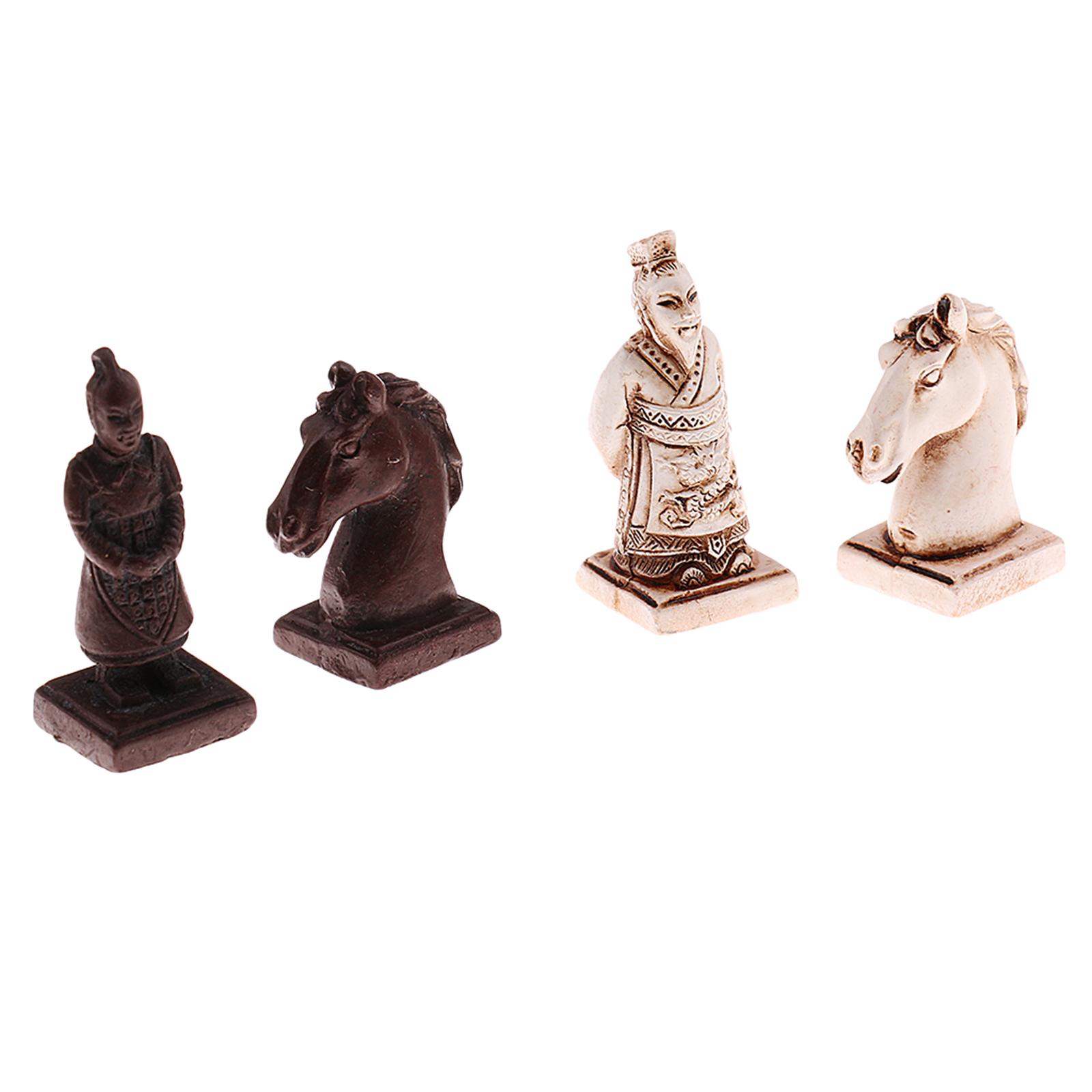 Folding Chess Board Game Resin - Vintage Collectible Board Games review and price