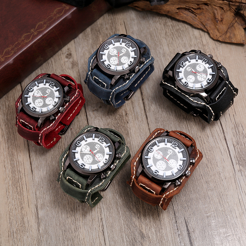 Punk Vintage Genuine Leather S - Vintage Watch Collecting review and price