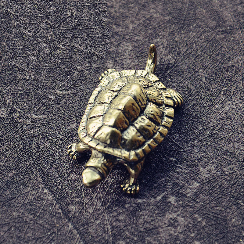 Mini Cute Brass Tortoise Vinta - Vintage Collectible Figures review and price