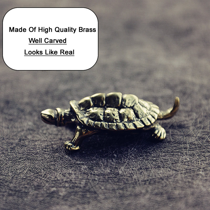 Mini Cute Brass Tortoise Vinta - Vintage Collectible Figures review and price