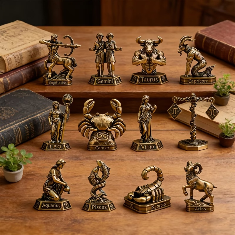 Handmade Brass Zodiac Ornament - Vintage Collectible Figures review and price
