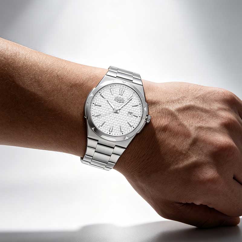 HEROFORCE Silver White Men Wri - Vintage Watch Collecting review and price