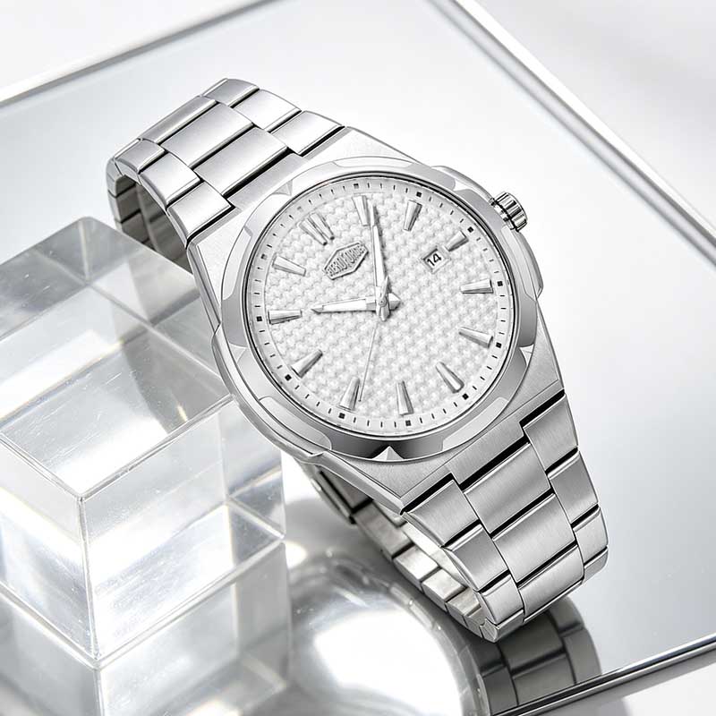 HEROFORCE Silver White Men Wri - Vintage Watch Collecting review and price